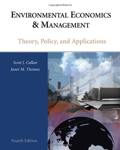 Stock image for Environmental Economics and Management: Theory, Policy and Applications for sale by BookHolders