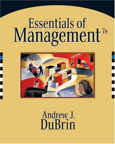 Imagen de archivo de Essentials of Management a la venta por Better World Books
