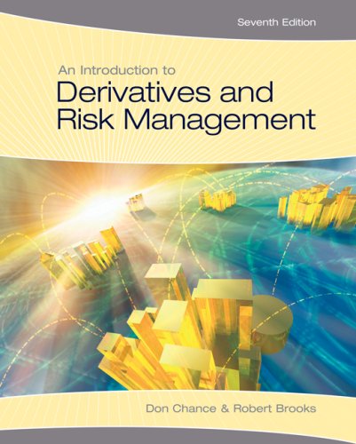 Imagen de archivo de An Introduction to Derivatives and Risk Management a la venta por Better World Books