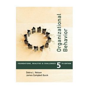 Beispielbild fr Organizational Behavior: Foundations, Realities, and Challenges zum Verkauf von ThriftBooks-Atlanta