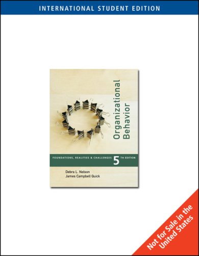 Stock image for Organizational behavior for sale by The Book Cellar, LLC