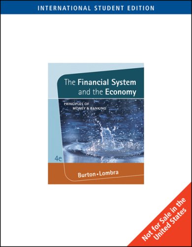 Imagen de archivo de The Financial System and the Economy : Principles of Money and Banking a la venta por Better World Books Ltd