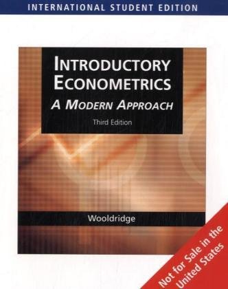 9780324323481: Introductory Econometrics: A Modern Approach