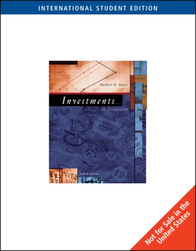 9780324323733: Investments An Introduction 8/E Ise