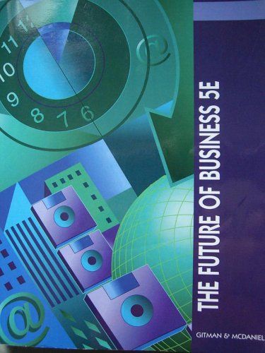 Stock image for The Future of Business 5e for sale by Solr Books