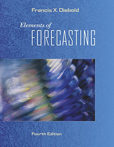 Imagen de archivo de Elements of Forecasting (Book Only) a la venta por SecondSale