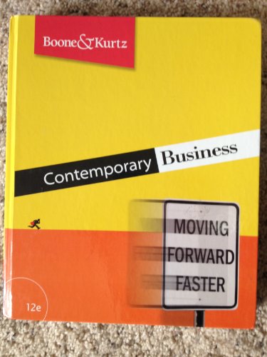 9780324359299: Contemporary Business