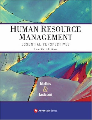 Beispielbild fr Advantage Books: Human Resource Management: Essential Perspectives zum Verkauf von SecondSale