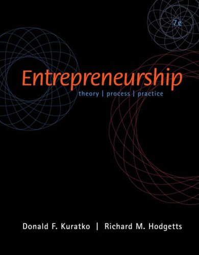 Imagen de archivo de Entrepreneurship a la venta por WorldofBooks