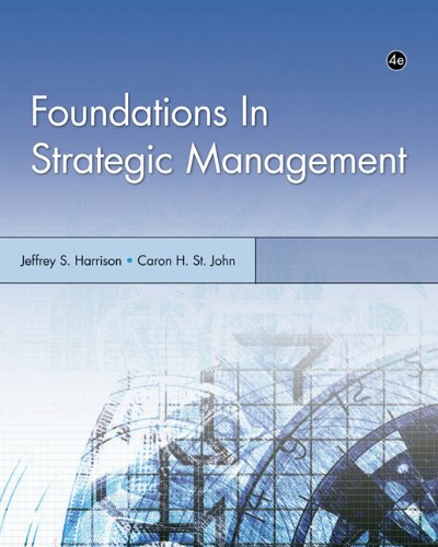 Beispielbild fr Foundations in Strategic Management zum Verkauf von Better World Books