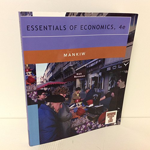 Stock image for Essentials of Economics for sale by Wrigley Books