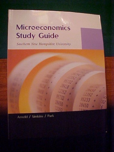 Imagen de archivo de MICROECONOMICS STUDY GUIDE [Paperback] [Jan 01, 2007] Roger A arnold; Zamira . a la venta por Sperry Books