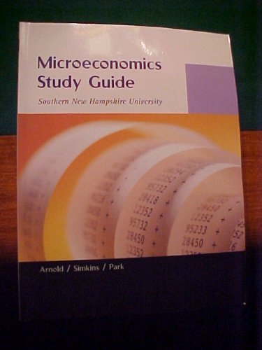 Stock image for MICROECONOMICS STUDY GUIDE [Paperback] [Jan 01, 2007] Roger A arnold; Zamira . for sale by Sperry Books