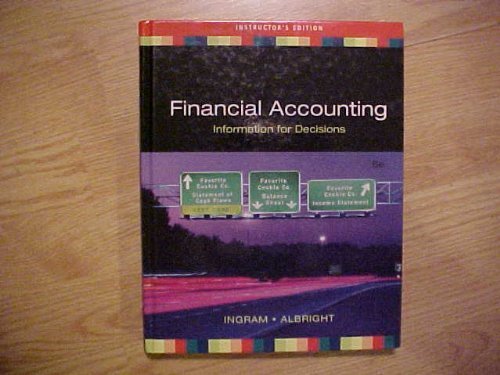 9780324374643: Financial Accounting Informaton for Decisions