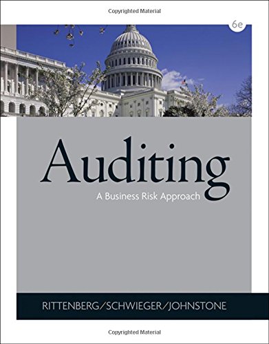 9780324375589: Auditing: A Business Risk Approach