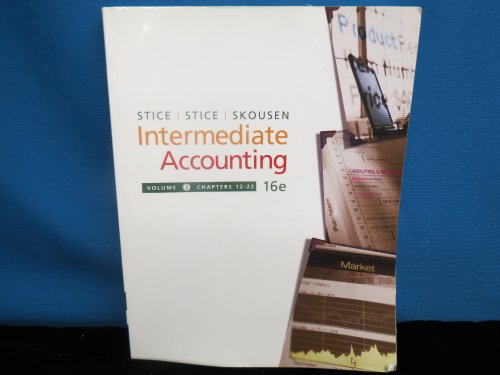 9780324375749: Intermediate Accounting, 16th Edition Volume 2, Chapters 12-22 (with Business and Company Resource C