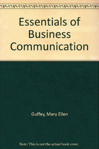 Imagen de archivo de Annotated Instructors Edition: Essentials of Business Communication 2007 a la venta por Solr Books