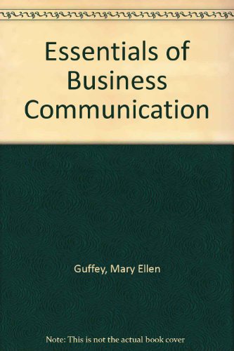 Stock image for Annotated Instructors Edition: Essentials of Business Communication 2007 for sale by Solr Books