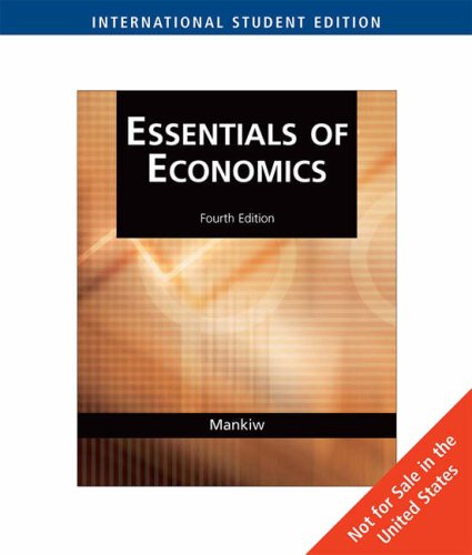 Stock image for (ISE) ESSENTIALS OF ECONOMICS for sale by Basi6 International