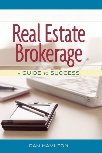 Imagen de archivo de Real Estate Brokerage: A Guide to Success a la venta por Wonder Book