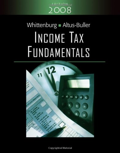 Imagen de archivo de Income Tax Fundamentals a la venta por Better World Books
