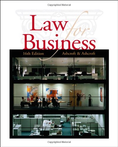 9780324381573: Law for Business