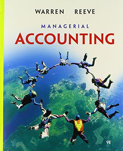 Stock image for Managerial Accounting for sale by Better World Books