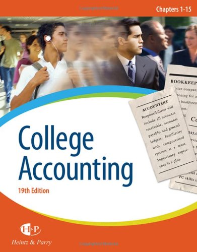 Imagen de archivo de College Accounting, Chapters 1-15 a la venta por ThriftBooks-Atlanta