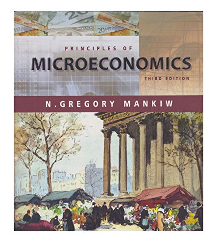 9780324390384: Principles of Microeconomics (3rd Edition) (International Students Edition, 3rd edition)