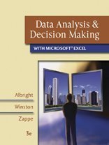 9780324400861: Data Analysis and Decision Making with Microsoft Excel