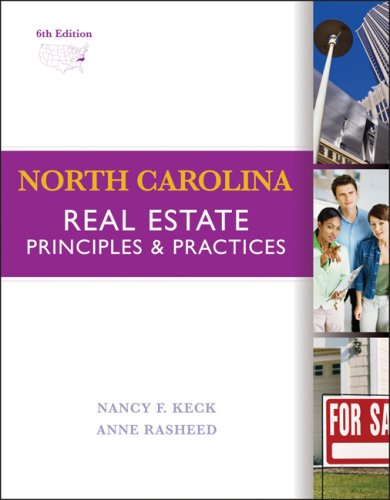 Stock image for North Carolina Real Estate: Principles and Practice for sale by BooksRun