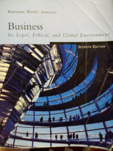 9780324403565: Freedom B/W Version: Business: Its Legal, Ethical, and Global Environment