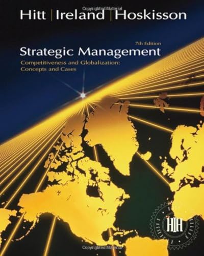 Imagen de archivo de Strategic Management: Concepts: Competitiveness and Globalization a la venta por ThriftBooks-Atlanta
