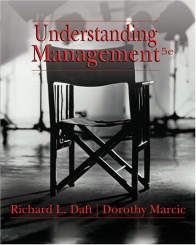 Beispielbild fr Understanding Management zum Verkauf von Better World Books