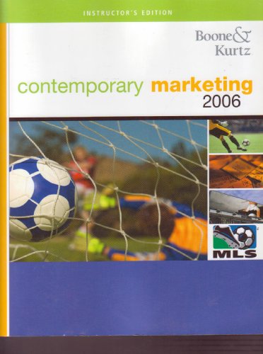 Stock image for Contemporary Marketing 2006, Instructor's Edition for sale by a2zbooks