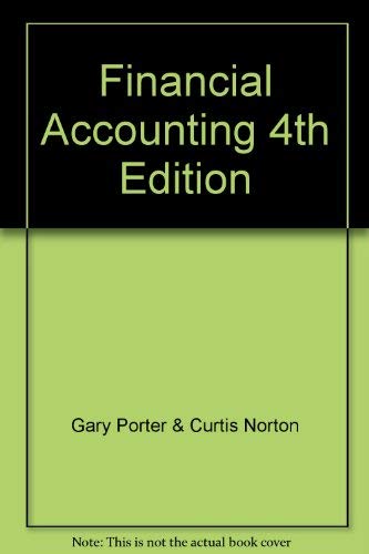 Beispielbild fr Financial Accounting 4th Edition zum Verkauf von HPB-Red