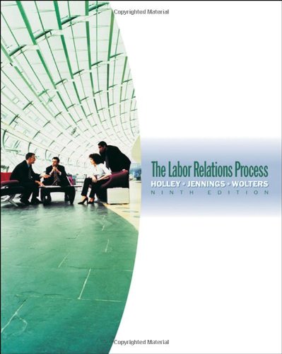 Beispielbild fr The Labor Relations Process zum Verkauf von SecondSale