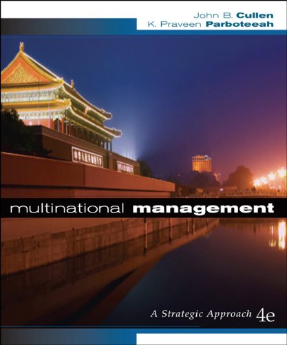 9780324421774: Multinational Management: A Strategic Approach