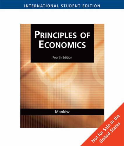 Stock image for Principles of Economics - International Student Edition for sale by Wonder Book