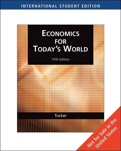 9780324536171: Economics for Today's World (ISE)