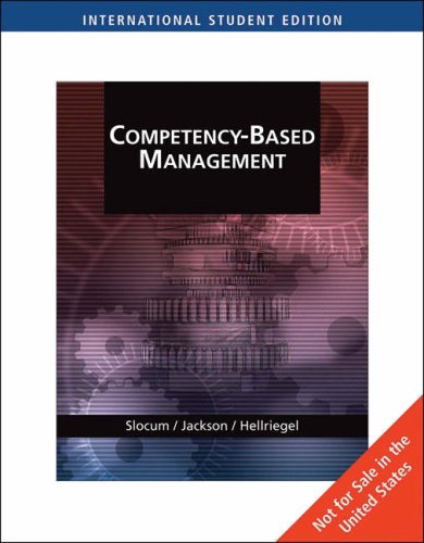 Imagen de archivo de Competency-Based Management, International Edition a la venta por WorldofBooks