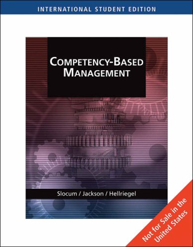 Stock image for Aise Management a Competency Based Approach for sale by Better World Books Ltd