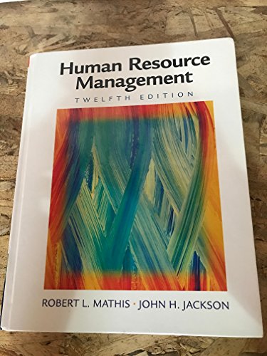 Imagen de archivo de Human Resource Management (Available Titles CengageNOW) a la venta por Goodwill of Colorado