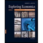 Beispielbild fr Exploring Economics:Monetary and Fiscal Policy - Module 7 zum Verkauf von BookHolders