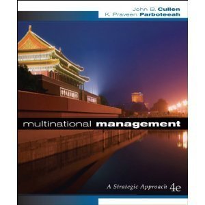 9780324545128: Multinational Management