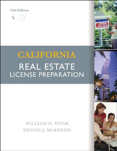 9780324560602: California Real Estate License Preparation