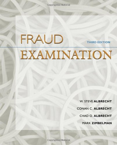 9780324560848: Fraud Examination - Third Edition