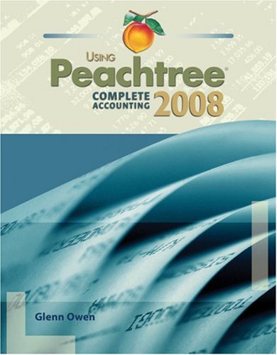 Imagen de archivo de Using Peachtree Complete 2008 Accounting a la venta por a2zbooks