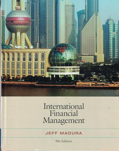 Beispielbild fr International Financial Management (with World Map) (Available Titles CengageNOW) zum Verkauf von BooksRun