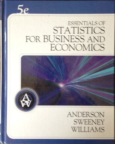 Stock image for Essentials of Statistics for Business and Economics for sale by Revaluation Books